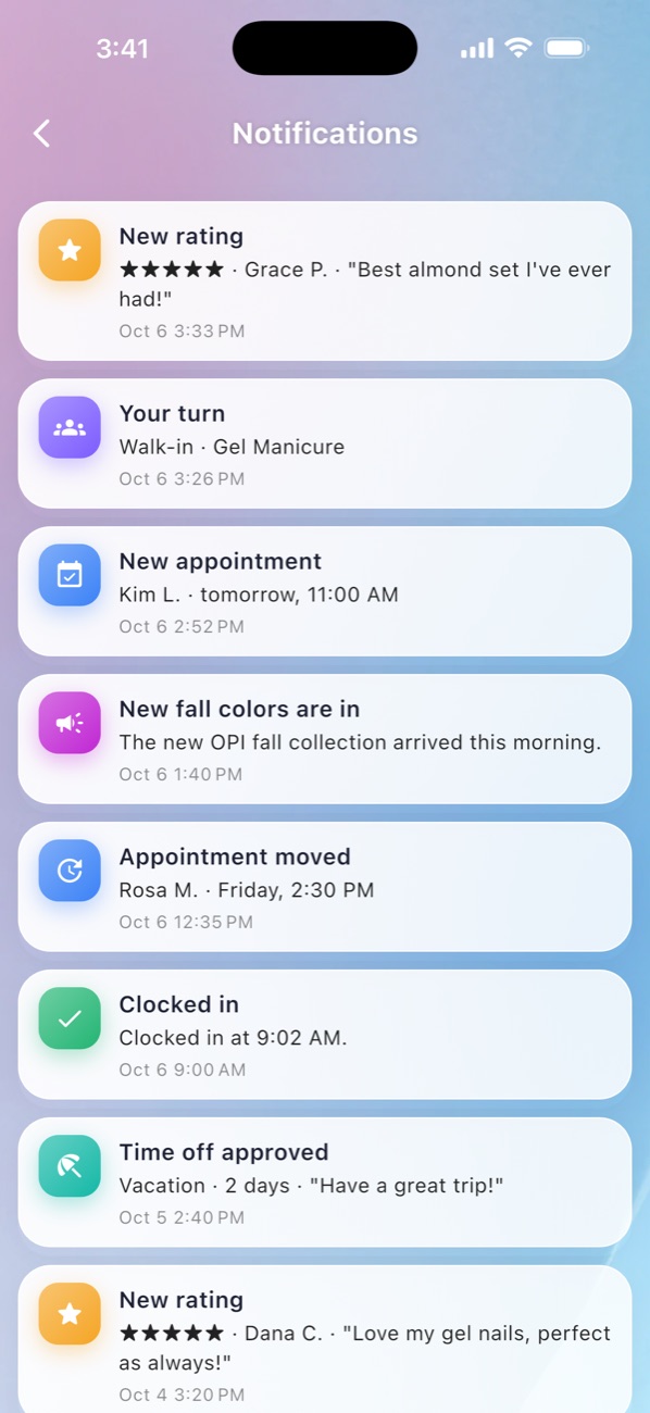 EraPOS Hub: Notifications