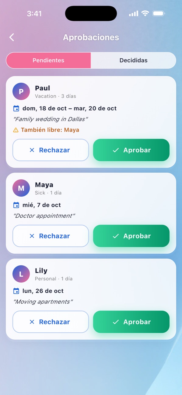 EraPOS Hub: Aprobaciones