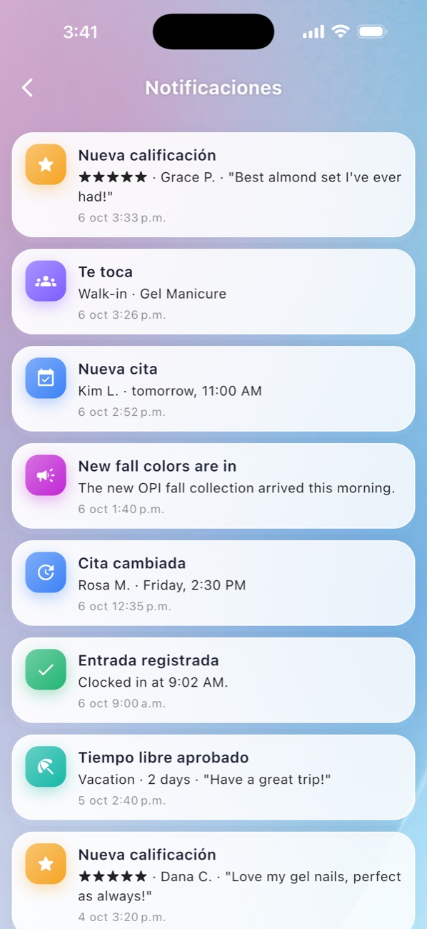 EraPOS Hub: Notificaciones
